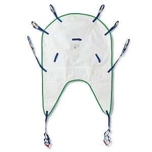 Medline Disposable U-Shaped Patient Slings - Disposable U-Shaped Patient Sling with Head Support, 700 lb. Capacity, Large - MDSMDHS3