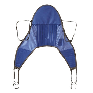 Medline Hoyer Style Padded U-Shaped Patient Slings - Hoyer Style Padded U-Shaped Patient Sling with Head Support, Supports 600 lb. (best fit 270-600 lb.) , Size XL - MDSMHC70010