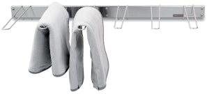 Fabrication Enterprises Inc Wall Mounted Six-Hook Hot Pack Towel Rack - TOWEL RACK, WALL MOUNTED, 6HOOK - 00-4016