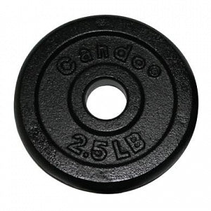 Fabrication Enterprises Iron Weight Plates for Barbells - 2.5-lb. Iron Weight Plate for Barbells - 10-0601