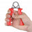 Fabrication Enterprises Hand Grip Exercisers - Fixed-Resistance Hand Grip Exerciser Pair, Red, Medium Resistance - MDSP100807