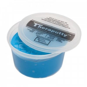 Fabrication Enterprises Inc Theraputty Standard Exercise Putty - Theraputty for Handgrip, Blue, Firm, 2 oz. - 10-0903