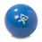 Fabrication Enterprises CanDo Handheld Weight Balls - WEIGHTED BALL, 5", BLUE, 5.5 LB - 10-3164