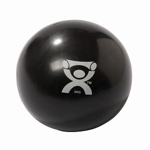 Fabrication Enterprises CanDo Handheld Weight Balls - WEIGHTED BALL, 5", BLACK, 6.6 LB - 10-3165