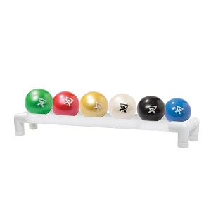 Fabrication Enterprises CanDo Handheld Weight Balls - WEIGHTED BALL, HANDHELD, 6-PIECE, 1-RACK - 10-3189