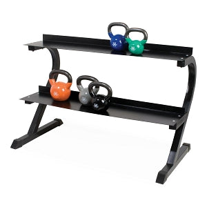 Fabrication Enterprises CanDo Kettlebell Rack - CanDo Rack for Vinyl-Coated Kettlebells - 10-3198