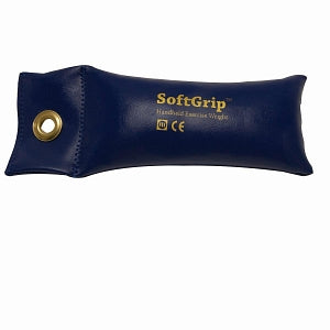 Fabrication Enterprises CanDo SoftGrip Hand Weights - HAND WEIGHT, SOFTGRIP, 2.5 LB, BLUE - 10-0354-1