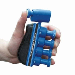 Fabrication Enterprises CanDo Digi-Flex Thumb Exercisers - EXERCISER, HAND / THUMB, DIGI-FLEX, BLUE, LVL5 - 10-3764