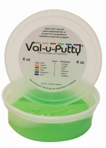 Fabrication Enterprises Val-u-Putty Exercise Putty - DBD-VAL-U-PUTTY, LIME, MEDIUM, 4 OZ - 10-3923