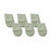 Fabrication Enterprises WaxWel Paraffin Bath Accessories - Set of Six Terrycloth Mitts for Paraffin Treatments - 11-1711