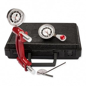 Fabrication Enterprises Inc Baseline 3-Piece Hand Evaluation Sets - Baseline 3-Piece Hand Evaluation with 200 lb. Hydraulic Hand Dynamometer, Lite 50-lb.-Capacity Hydraulic Pinch Gauge and 6" Stainless Steel Finger Goniometer - 12-0101