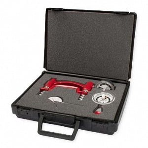 Fabrication Enterprises Inc Baseline 3-Piece Hand Evaluation Sets - Baseline 3-Piece Hand Evaluation with 200 lb. Hydraulic Hand Dynamometer, Lite 50-lb.-Capacity Hydraulic Pinch Gauge and 6" Stainless Steel Finger Goniometer - 12-0101