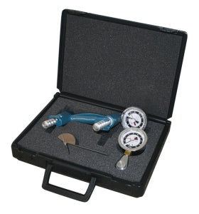 Fabrication Enterprises Inc Baseline 3-Piece Hand Evaluation Sets - 200-lb. Dynamometer with 50 lb. Hydraulic Pinch Gauge and Stainless Steel Goniometer - 12-0103