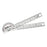 Fabrication Enterprises Baseline Plastic Goniometers - 180° Plastic Goniometer, Hi-Res Arms, 6" - 12-1005HR