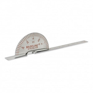 Fabrication Enterprises Goniometers - Baseline Metal 6" Finger Goniometer - 12-1011