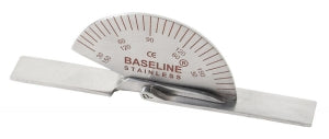 Fabrication Enterprises Goniometers - Stainless Steel Small 3.5" Goniometer - 12-1015