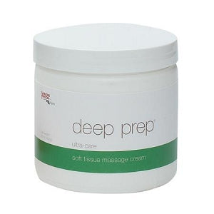 Fabrication Enterprises Inc Deep Prep Massage Cream - MASSAGE CREAM, DEEP PREP, ULTRACARE 15OZ - 13-3239