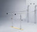 Fabrication Enterprises Wall-Mounted Parallel Bars - PARALLEL BARS, WALL MOUNT, 7' - 15-4010