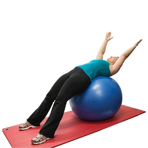 Fabrication Enterprises Inc CanDo Exercise Balls - Inflatable Exercise Ball, Blue, 12" - 30-1800