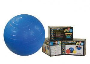 Fabrication Enterprises Inc CanDo Exercise Balls - Inflatable Exercise Ball, Blue, 12" - 30-1800