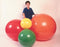 Fabrication Enterprises Inc CanDo Exercise Balls - Inflatable Exercise Ball, Orange, 22" - 30-1802