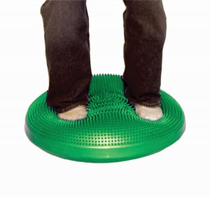 Fabrication Enterprises Inc CanDo Inflatable Vestibular Disc - BALANCE DISC, VESTIBULAR, 24 IN, GREEN - 30-1868G