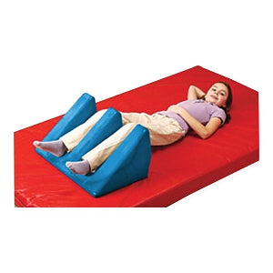 Fabrication Enterprises Tumble Form Pediatric Foam Wedges - Pediatric / Adult Tumble Form Slotted Wedge, Medium, 25" x 14" x 12" - 30-3251