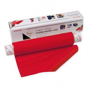 Fabrication Enterprises Original Dycem Nonslip Material - Dycem Nonslip Material, 8" x 10 yd. Roll, Red - 50-1500R