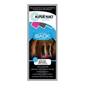 Kinesio Precut Kinesiology Tape Sets - Precut Kinesiology Tape Set, Back - PCB9901