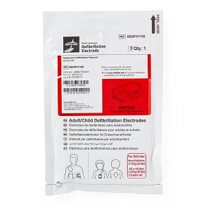 Medline Defibrillator Pads - Physio-Control Radiotransparent Adult Defibrillator Pad - MDSPHY200