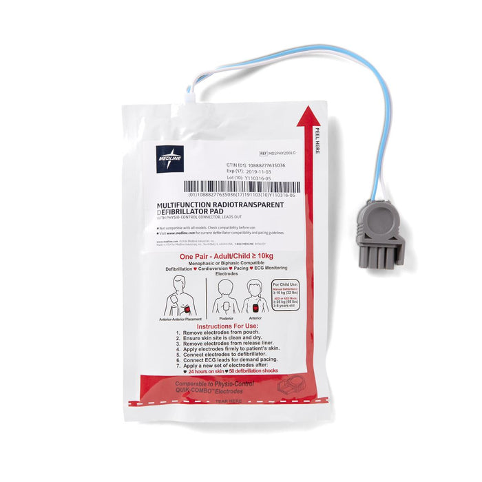 Medline Defibrillator Pads