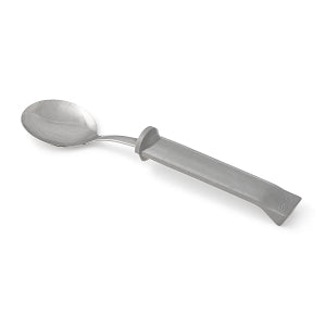 Medline Plastic Handle Utensils - Soup Spoon, 4" Plastisol Handle - MDSR000985