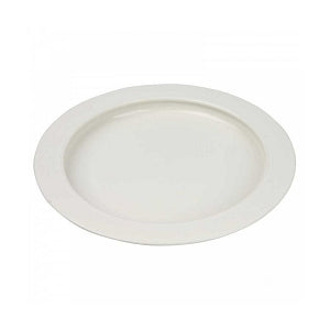 Medline Inner Lip Plates - 9" Plate With Inside Edge, White - MDSR001470