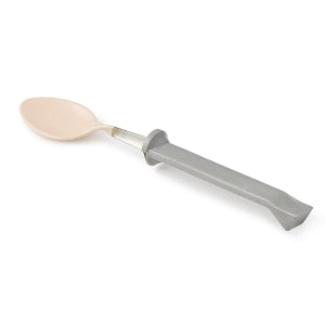 Medline Coated Built-Up Twisted Utensils - Bendable Teaspoon, Plastisol Coated, 8" - MDSR004389