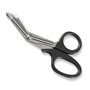 Medline First Aid Scissors - Economy Scissors, Black Handle - MDSR004907