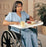 Medline Plastic Molded Lap Tray - TRAY, WHEELCHAIR, PLASTIC MOLDED - MDSR005232