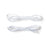 Medline Heavy-Duty Elastic Shoelaces - DBD-SHOELACES, 36'' WHITE 1 PAIR - MDSR005294