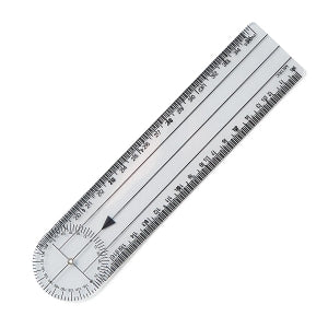 Medline Goniometers - GONIOMETER, PLASTIC, WIDE, 8" - MDSR006536