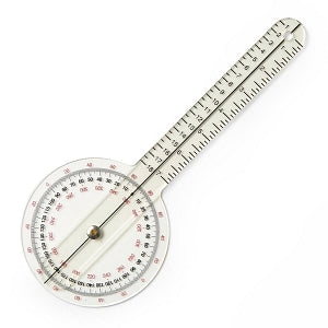 Medline Goniometers - GONIOMETER, ROUND HEAD, 12'' - MDSR006567