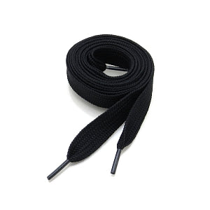 Medline Heavy-Duty Elastic Shoelaces - SHOELACES, 36 BLACK WIDE, PAIR - MDSR007106