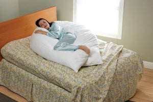 Medline Body Pillow with Cover - PILLOW, BODY, 10', W / COVER - MDSR007687