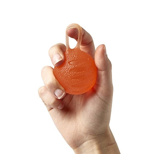 Medline Gel Hand Exerciser Balls - Gel Hand Exerciser Ball, Firm, Orange - MDSR007786