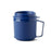 Medline Cups with Snorkel Lid - MUG, INSULATED, TUMBLER LID, BLUE, 8 OZ - MDSR009155