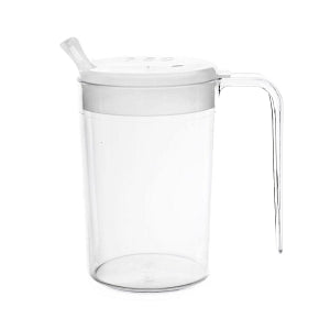 Providence Spillproof Container LLC Spillproof Drinking Cup with Two Lids - CUP, INDEPENDENCE, 2 LIDS, CLEAR, 10OZ - PSC55