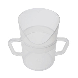 Providence Spillproof Container LLC Nosey Cup Drinking Aid - MUG, NOSEY CUTOUT, 2 HANDLED - PSC60