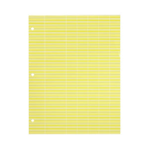 Medline Striped Instrument ID Tape Sheets - Instrument ID Tape Sheet, White / Yellow, 1/4" Wide - MDST22910B