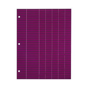 Medline Striped Instrument ID Tape Sheets - Instrument ID Tape Sheet, Black / Plum, 1/4" Wide - MDST22912B