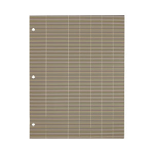 Medline Striped Instrument ID Tape Sheets - Instrument ID Tape Sheet, Beige / Black, 1/4" Wide - MDST229163B