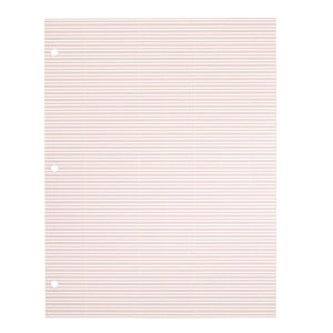 Medline Striped Instrument ID Tape Sheets - Instrument ID Tape Sheet, White / Pink, 1/4" Wide - MDST22921B