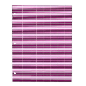 Medline Striped Instrument ID Tape Sheets - Instrument ID Tape Sheet, White / Plum, 1/4" Wide - MDST22922B